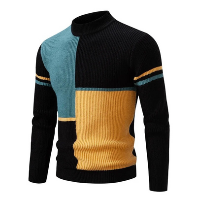Colorblock-Pullover | Weiche Strickqualität | Modischer Look