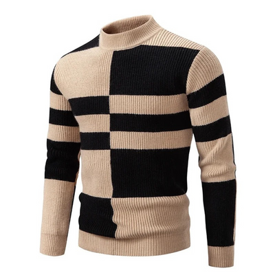 Colorblock-Pullover | Weiche Strickqualität | Modischer Look