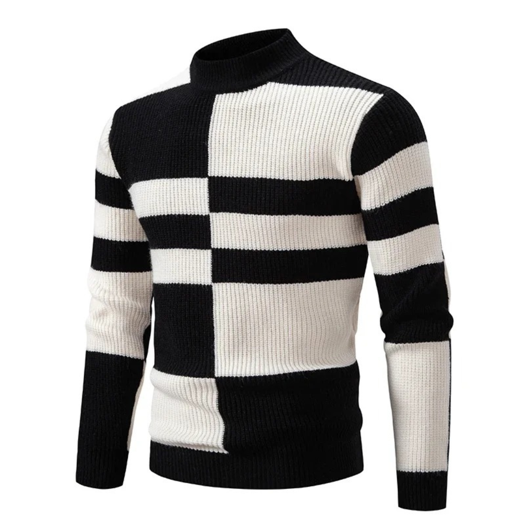Colorblock-Pullover | Weiche Strickqualität | Modischer Look