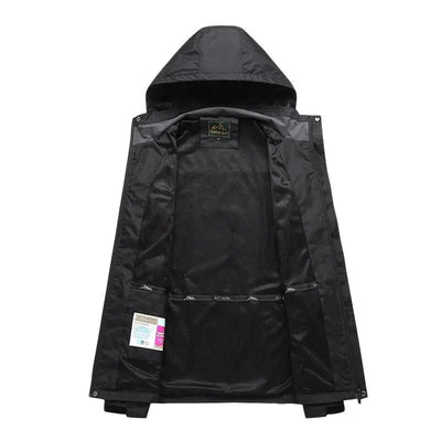 Avelena | Herren Parka Military Green Windbreaker
