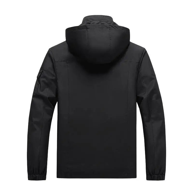Avelena | Herren Parka Military Green Windbreaker