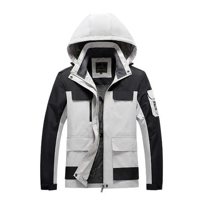 Avelena | Herren Parka Military Green Windbreaker