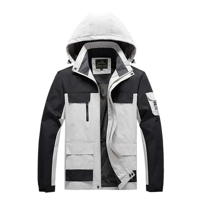 Avelena | Herren Parka Military Green Windbreaker
