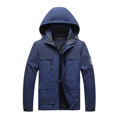 Avelena | Herren Parka Military Green Windbreaker