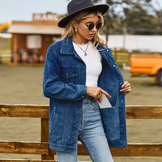 Avelena | Die Vintage Jeansjacke Unter Ihrem Mantel