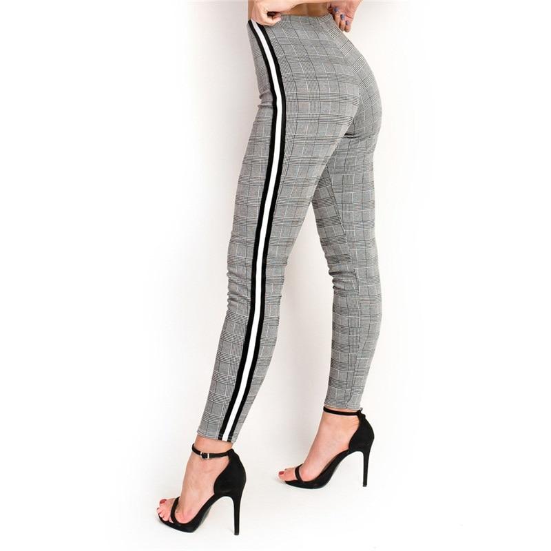 Avelena | Elastische Seitenstreifen-Hose