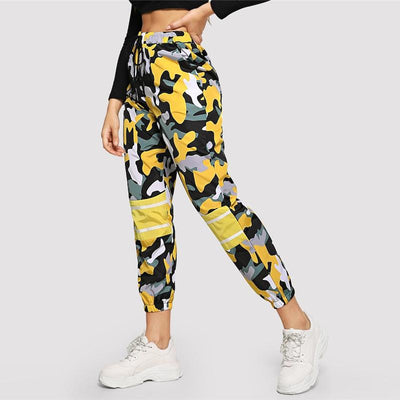 Avelena | Camo Crop Haremshose