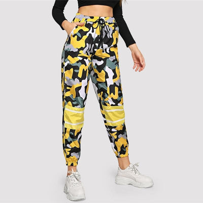 Avelena | Camo Crop Haremshose
