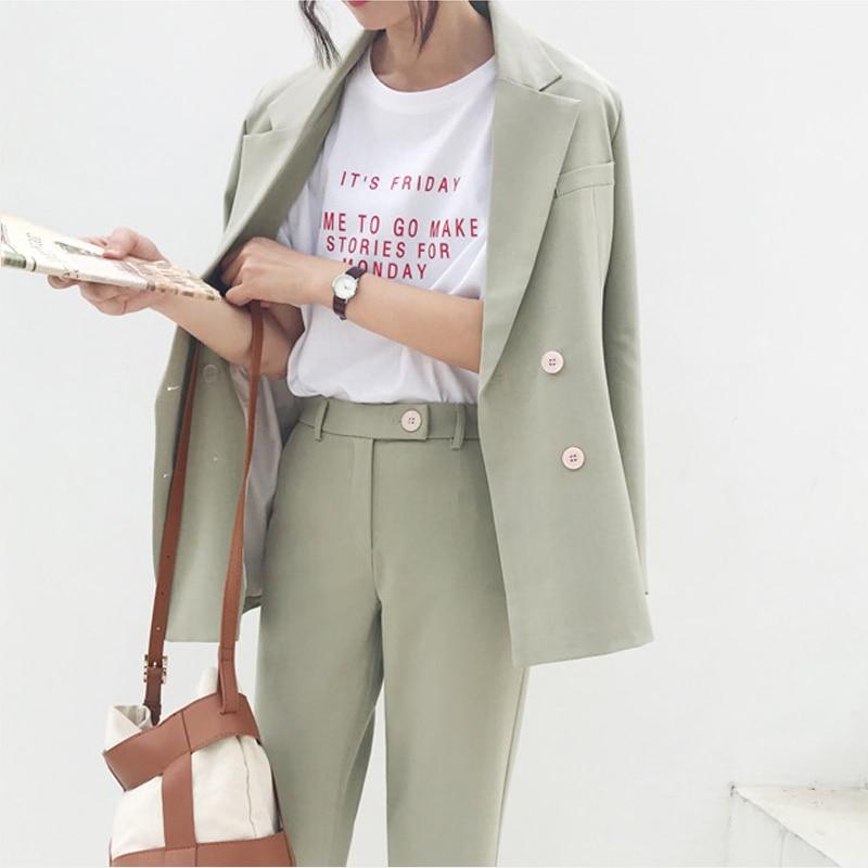 Avelena | Vintage-Blazer mit Hose