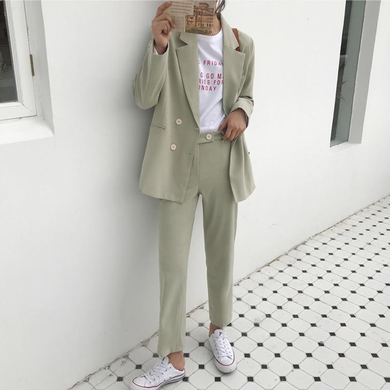 Avelena | Vintage-Blazer mit Hose