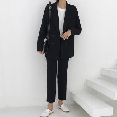 Avelena | Vintage-Blazer mit Hose