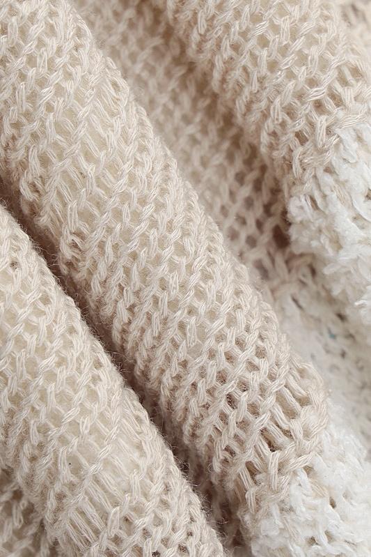 Avelena | Spleißendes Maxikleid aus Strukturiertem Strick