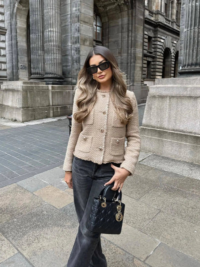 Novaria | Damen Casual Übergangsjacke Loose Fit Leichtgewicht