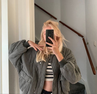 Alyssa | Gesteppe Bomberjacke