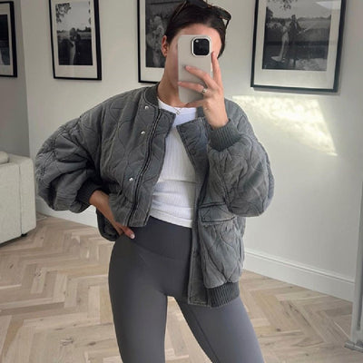Alyssa | Gesteppe Bomberjacke