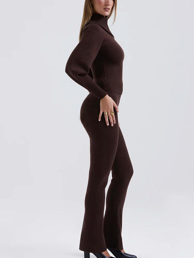 Avelena | Hochgeschlossenes Strickset