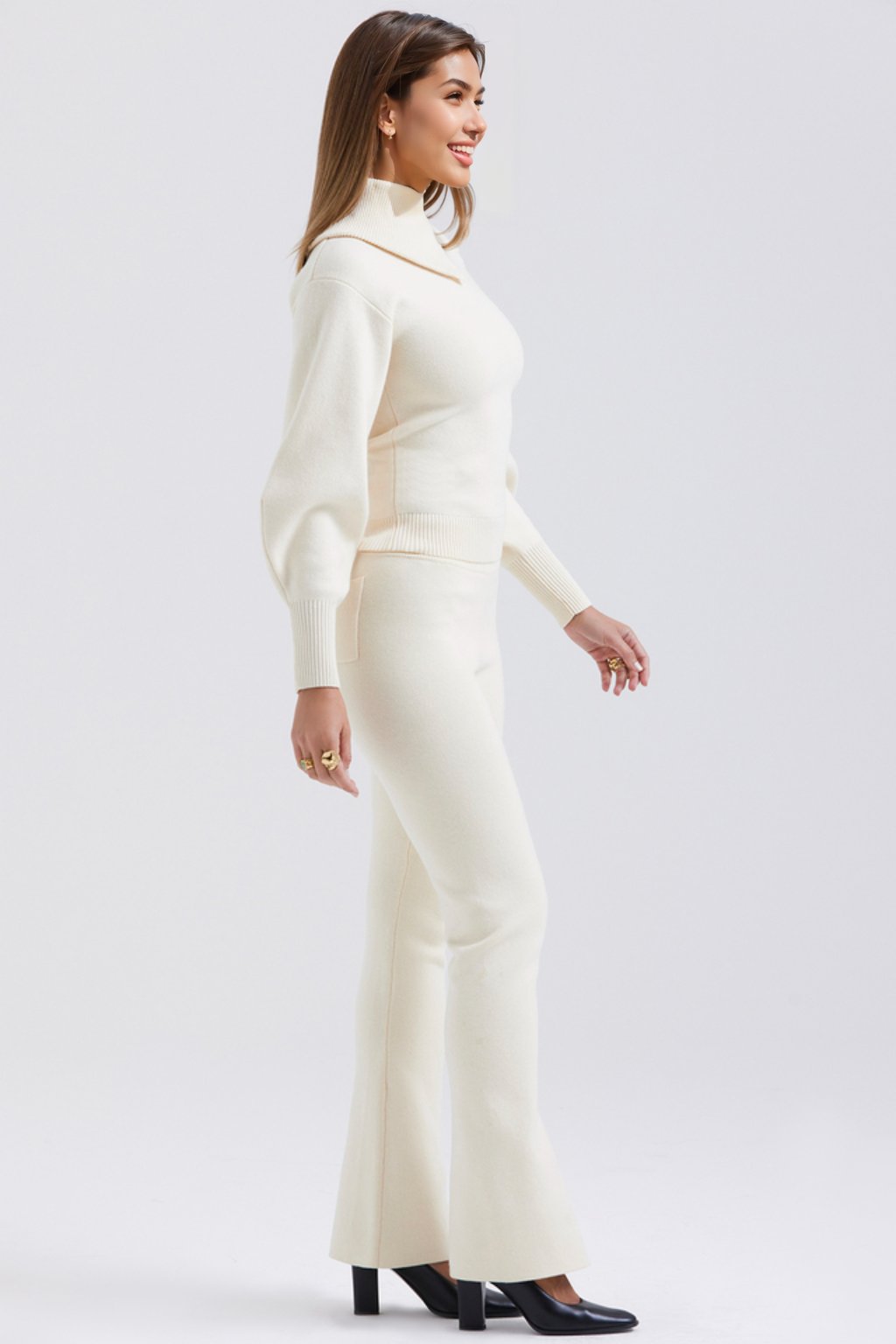 Avelena | Hochgeschlossenes Strickset