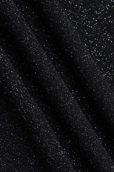 Avelena | Maxi-Strickkleid mit Metallischen Trägern