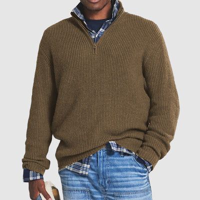 Avelena | Pullover mit Viertel-Reißverschluss
