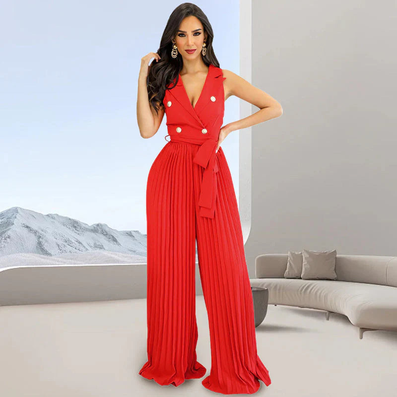 Calistra – Eleganter ärmelloser Jumpsuit