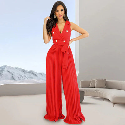 Calistra – Eleganter ärmelloser Jumpsuit