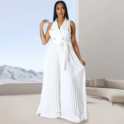 Calistra – Eleganter ärmelloser Jumpsuit