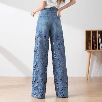 Annelore™ Schicke Spitzen-Jeans
