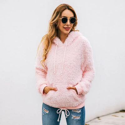 Avelena | Flauschiger Wollpullover Kurvenbetontes Design