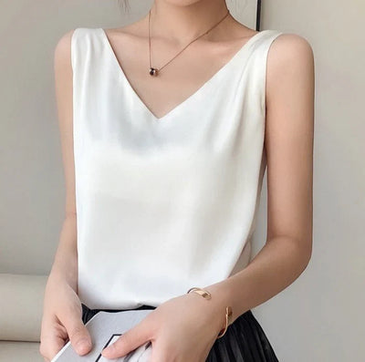 Talia | SilkySoft , Elegantes und luftiges Tank-Top für Frauen