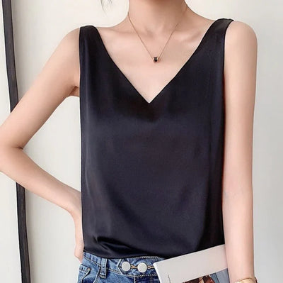 Talia | SilkySoft , Elegantes und luftiges Tank-Top für Frauen
