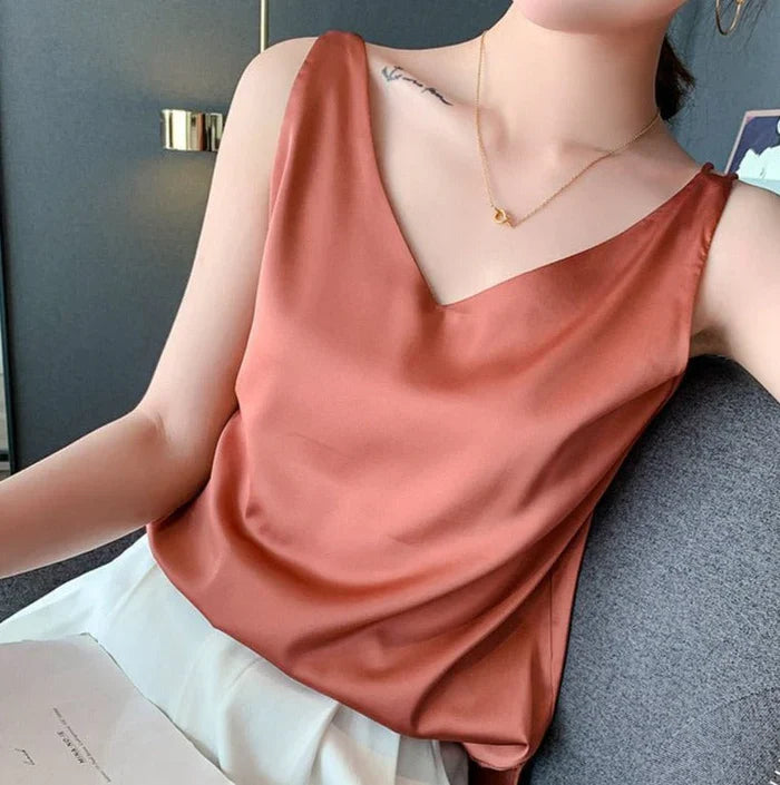 Talia | SilkySoft , Elegantes und luftiges Tank-Top für Frauen