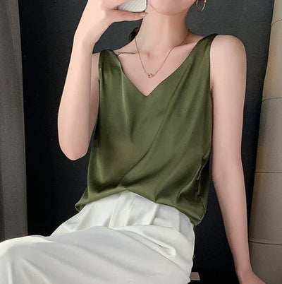 Talia | SilkySoft , Elegantes und luftiges Tank-Top für Frauen