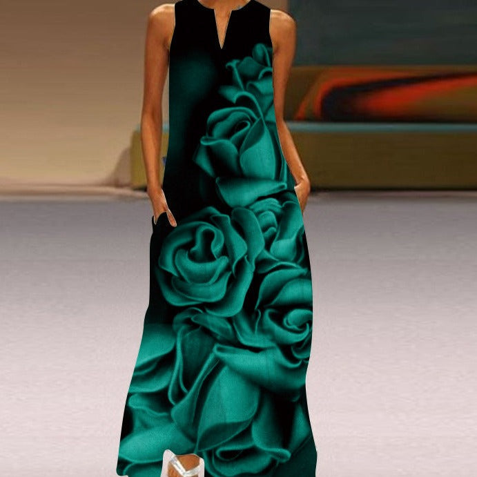 Königin türkis kleid