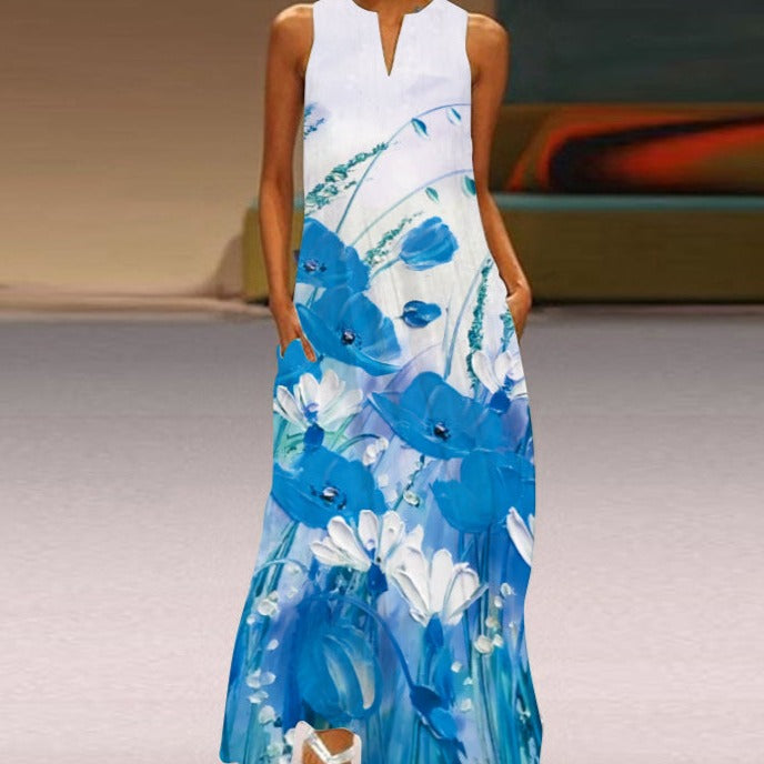 Königin türkis kleid