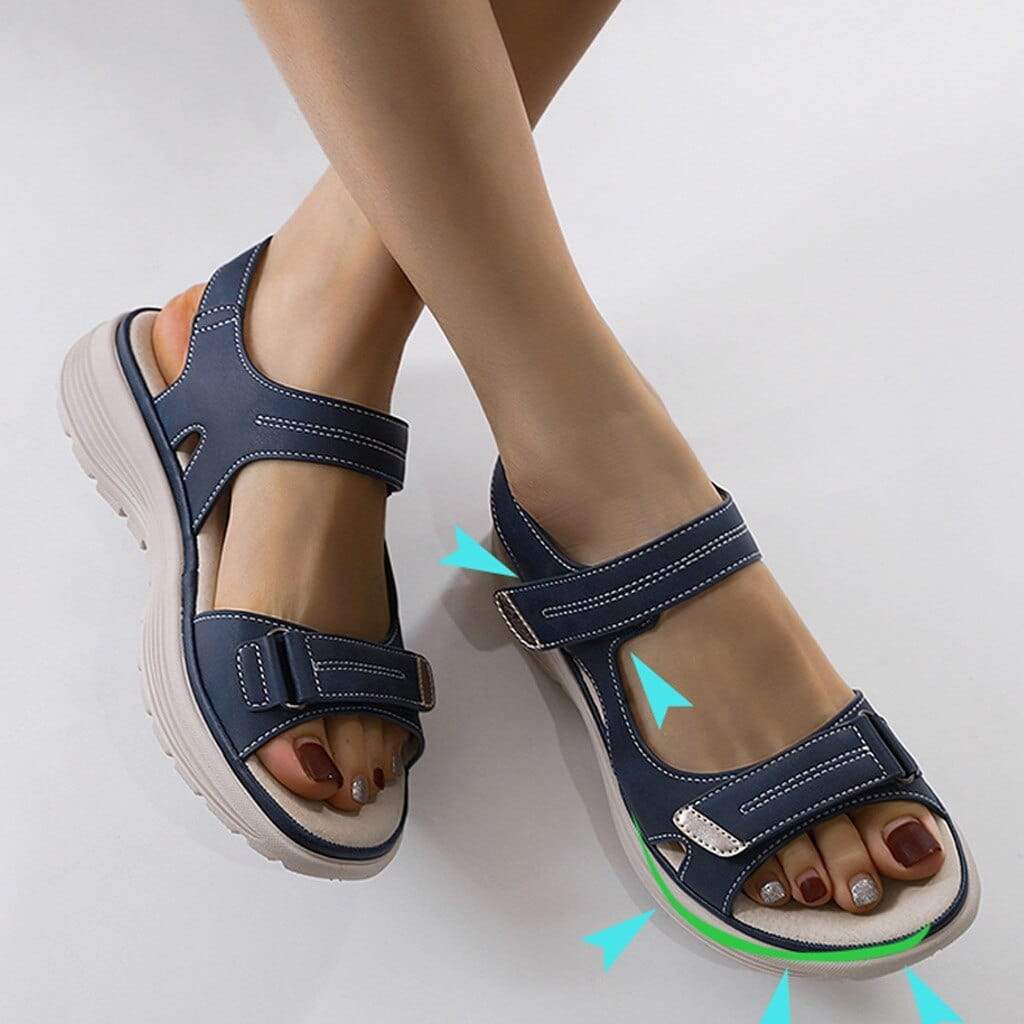 Miriel – Ergonomische Sandalen mit offener Zehenpartie