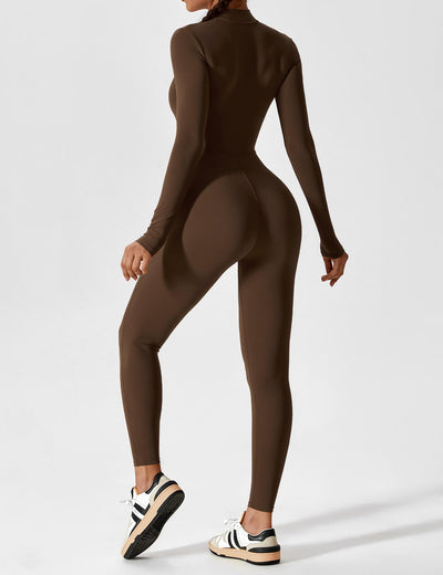 Lina | Nahtloser Full-Zip Bodysuit