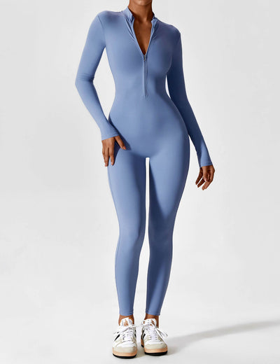 Lina | Nahtloser Full-Zip Bodysuit