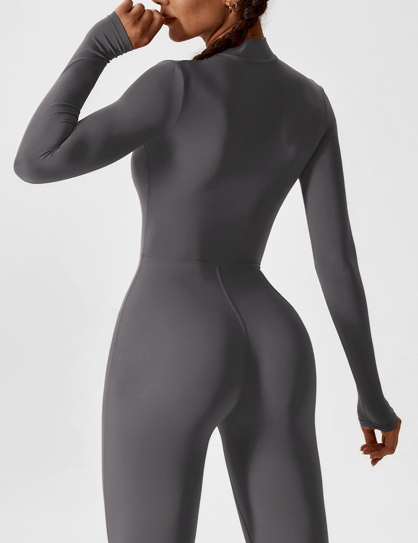 Lina | Nahtloser Full-Zip Bodysuit