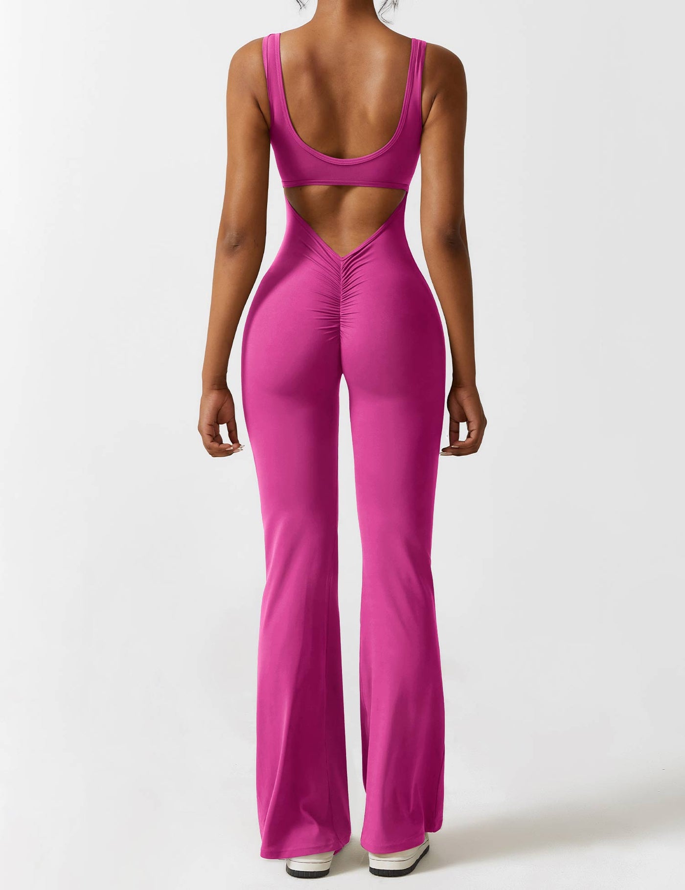 Sienna | Rückenfreier Flare-Jumpsuit