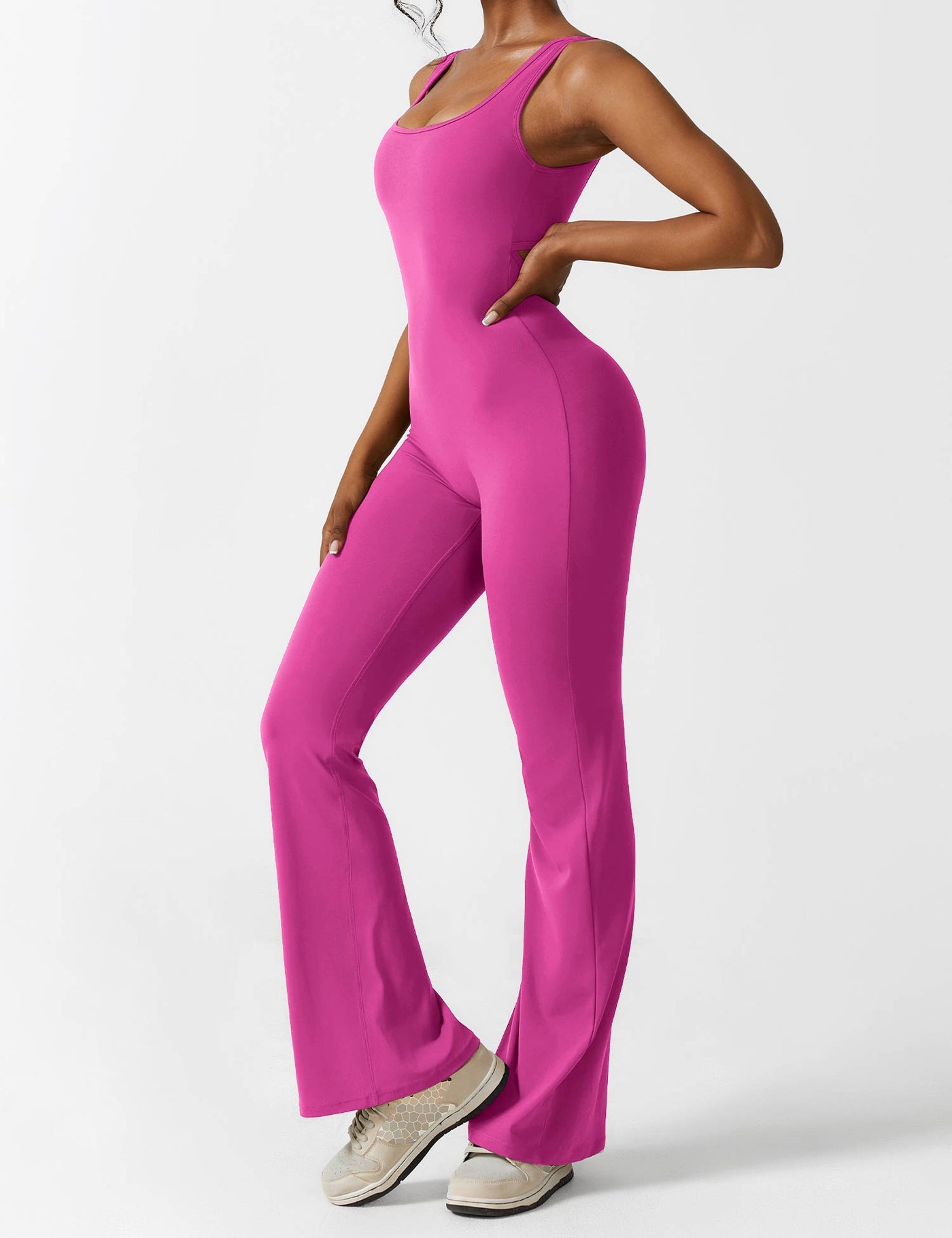 Sienna | Rückenfreier Flare-Jumpsuit