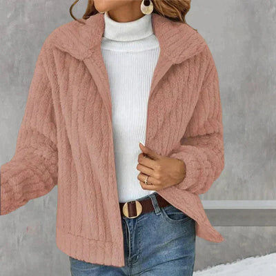 Avelena | Lässige Plüschjacke